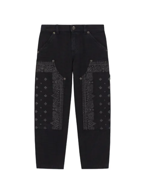 Dolce & Gabbana Kids canvas trousers