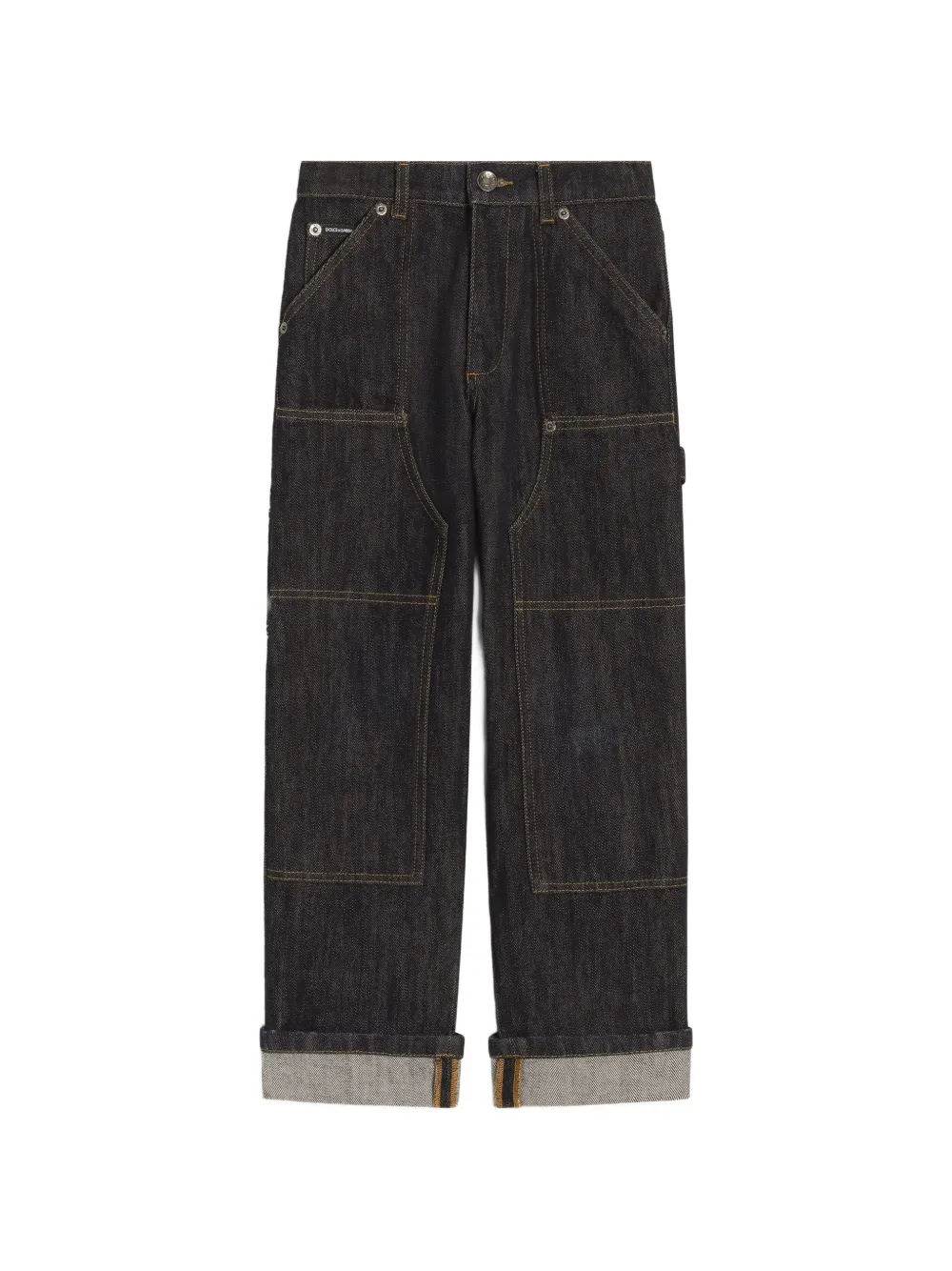 Dolce & Gabbana Kids Jeans dritti - Blu