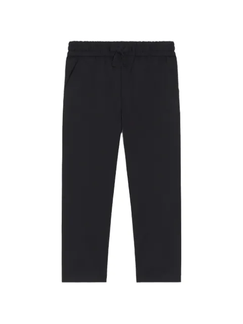 Dolce & Gabbana Kids pantalon en gabardine techno