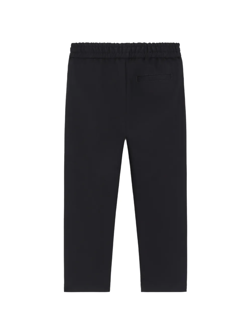 Dolce & Gabbana Kids Techno gabardine broek Blauw