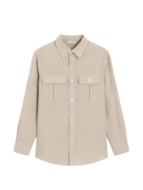 Dolce & Gabbana Kids linen shirt