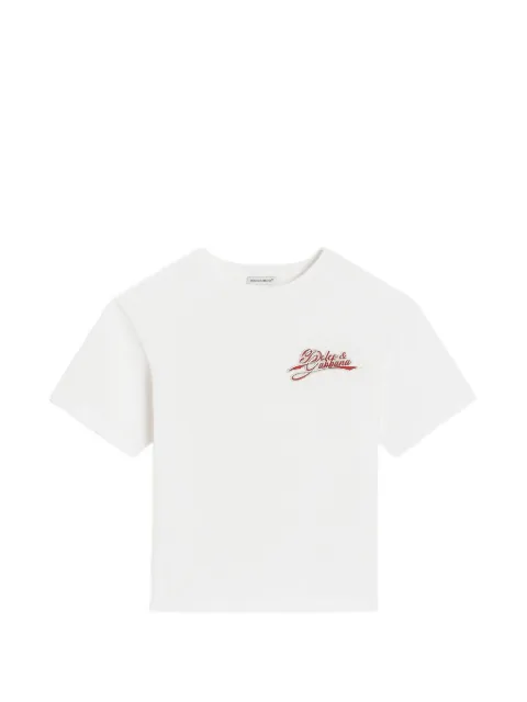 Dolce & Gabbana Kids футболка из джерси с логотипом