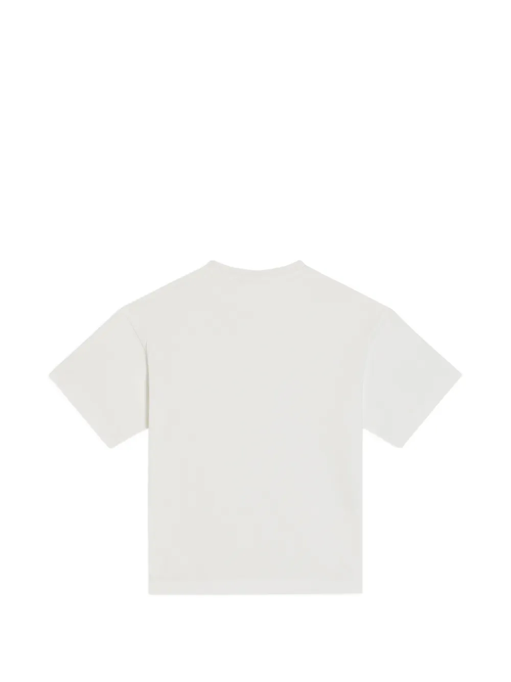 Dolce & Gabbana Kids Jersey T-shirt met patch Beige