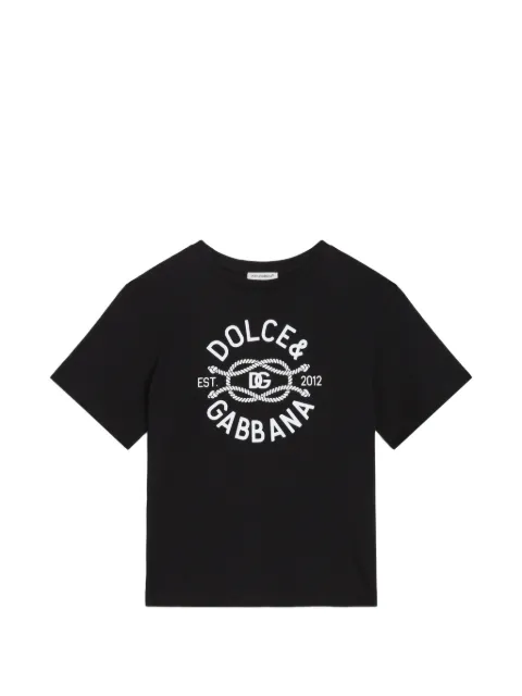 Dolce & Gabbana Kids t-shirt en coton avec logo