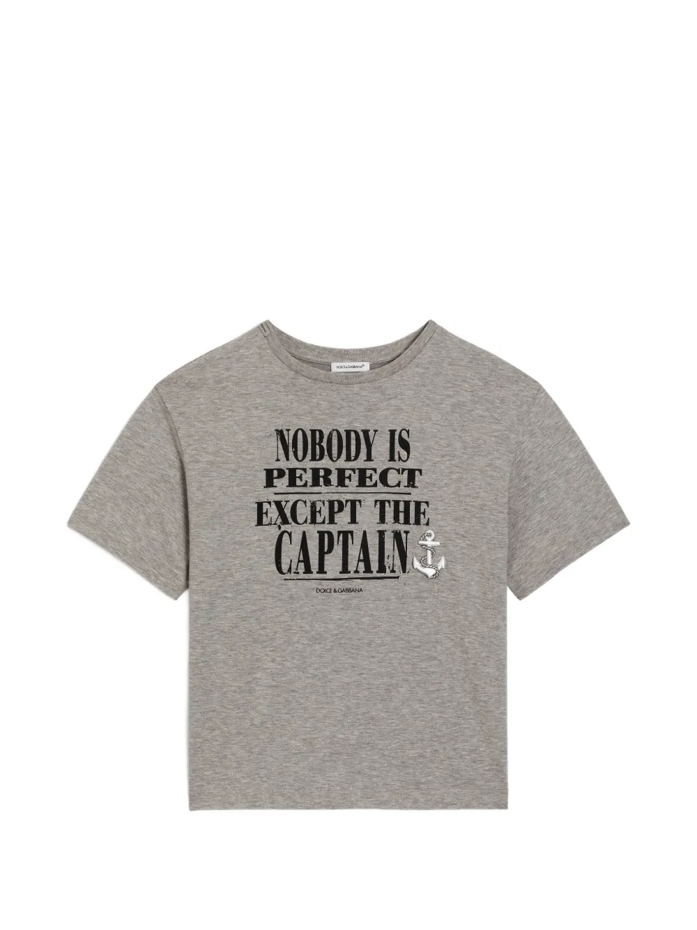 Dolce & Gabbana Kids T-Shirt aus Jersey - Grau