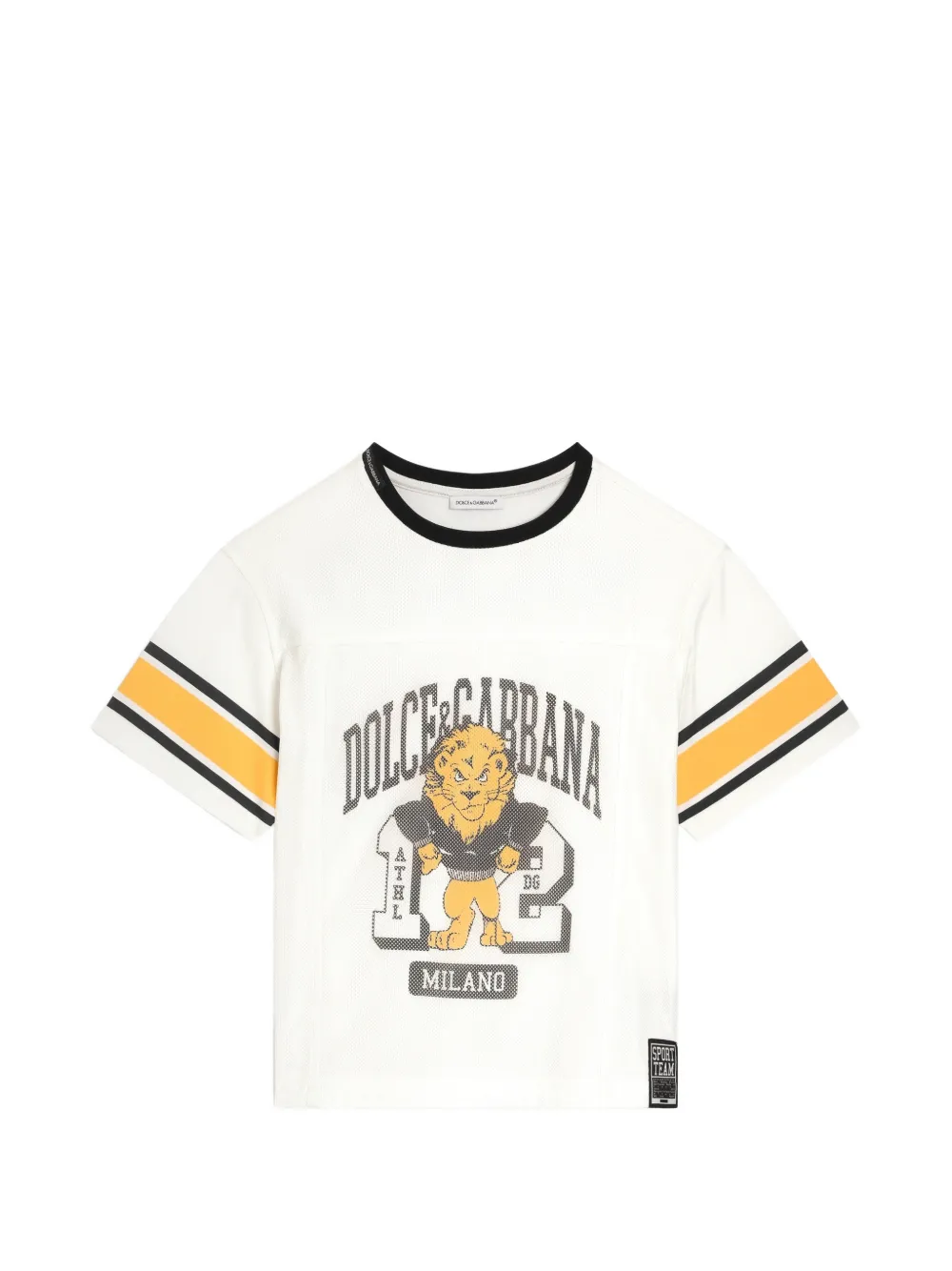 Dolce & Gabbana Kids T-Shirt mit Logo - Weiß