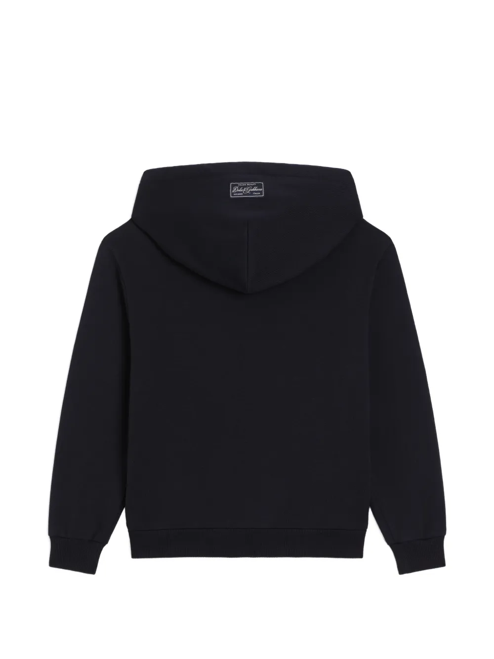 Dolce & Gabbana Kids Katoenen sweater met bandana-print Blauw