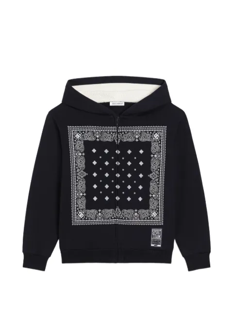 Dolce & Gabbana Kids Sweatshirt mit Bandana-Print