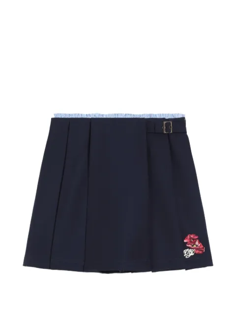 Dolce & Gabbana Kids wool crêpe culottes