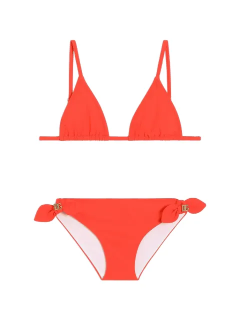 Dolce & Gabbana Kids two-piece swimsuit in jersey
