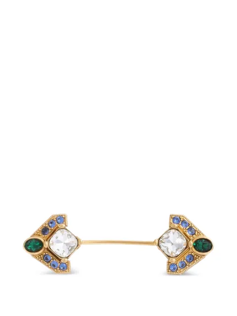 Dolce & Gabbana Rhinestone tie-stop clip