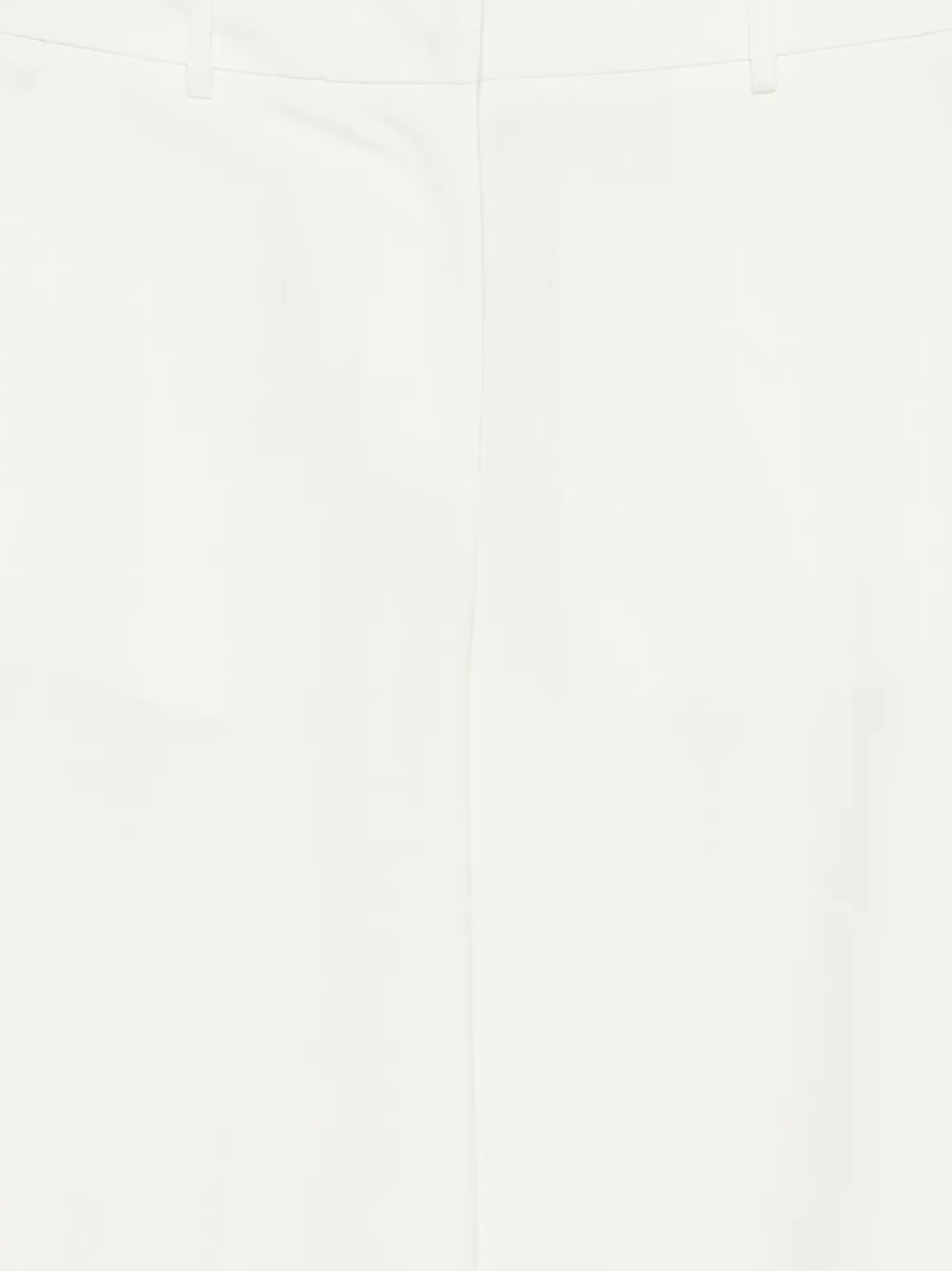 Blumarine Pantalon met wijde pijpen Wit