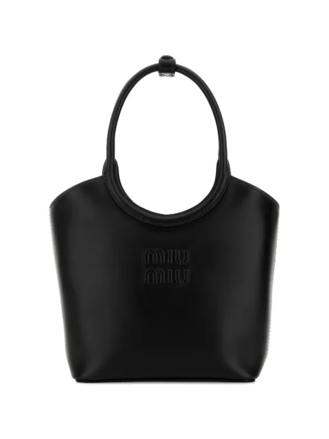 Miu Miu Ivy leather tote bag