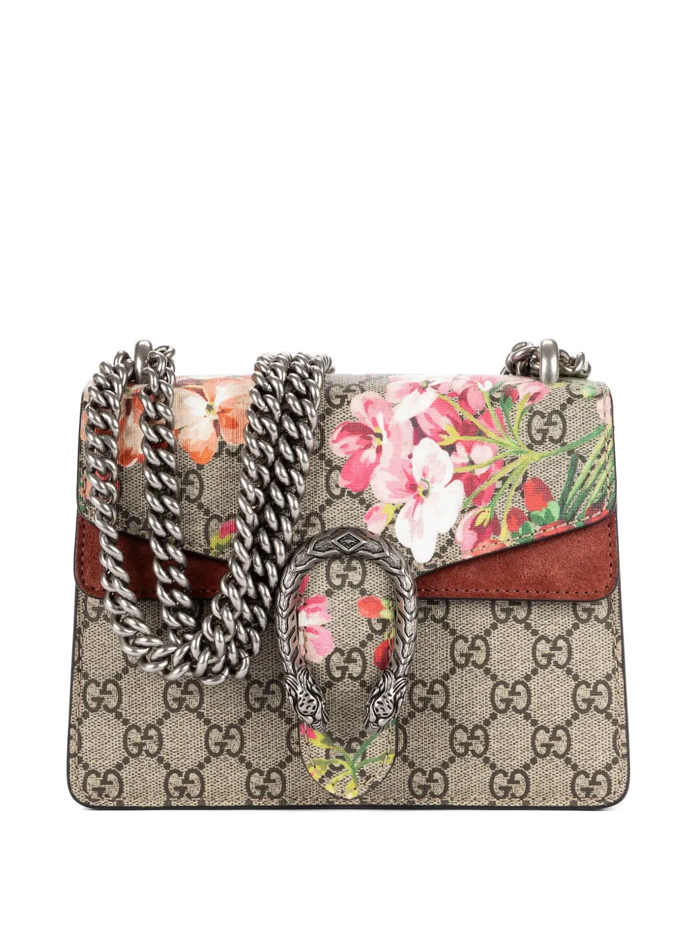 Gucci Pre-Owned Blooms Dionysus GG shoulder bag - Toni neutri