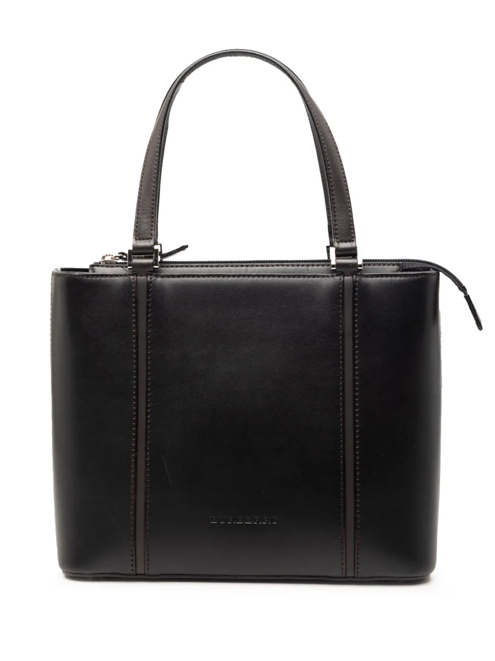 Burberry Pre-Owned 2000-2017 Handtasche aus Leder - Schwarz