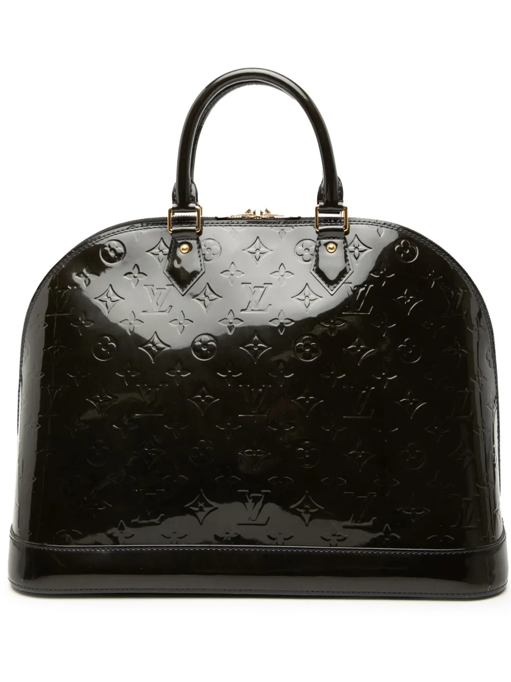 Louis Vuitton Pre-Owned 2011 Monogram Vernis Alma GM handbag - Blu