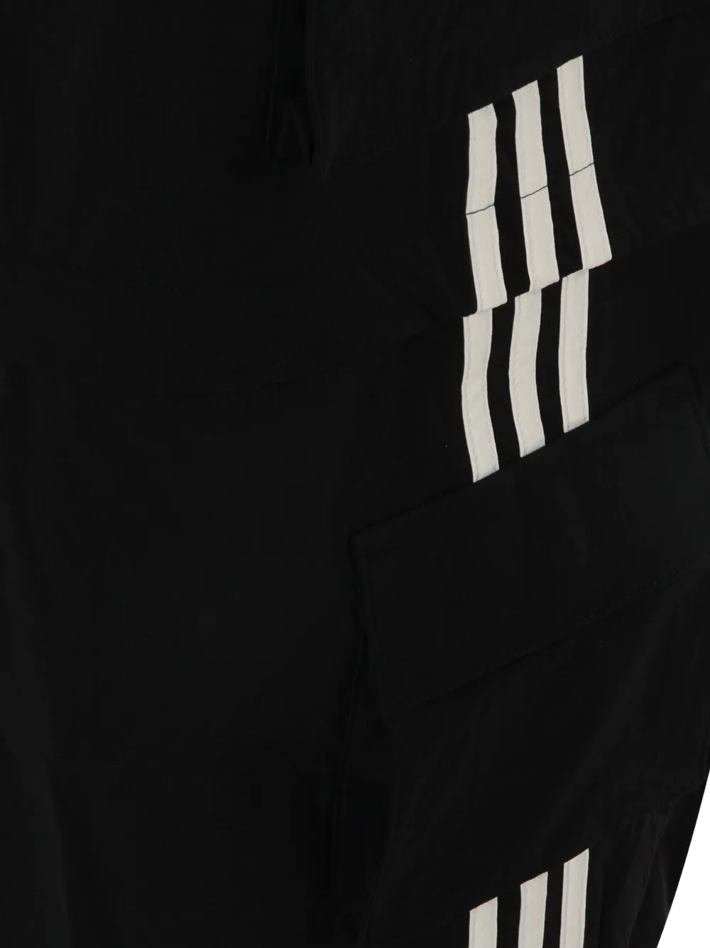 adidas x logoprinten cargo broek Zwart