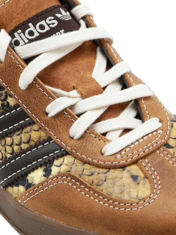 Adidas x Wales Bonner Gazelle snake-effect Sneakers | Neutrals