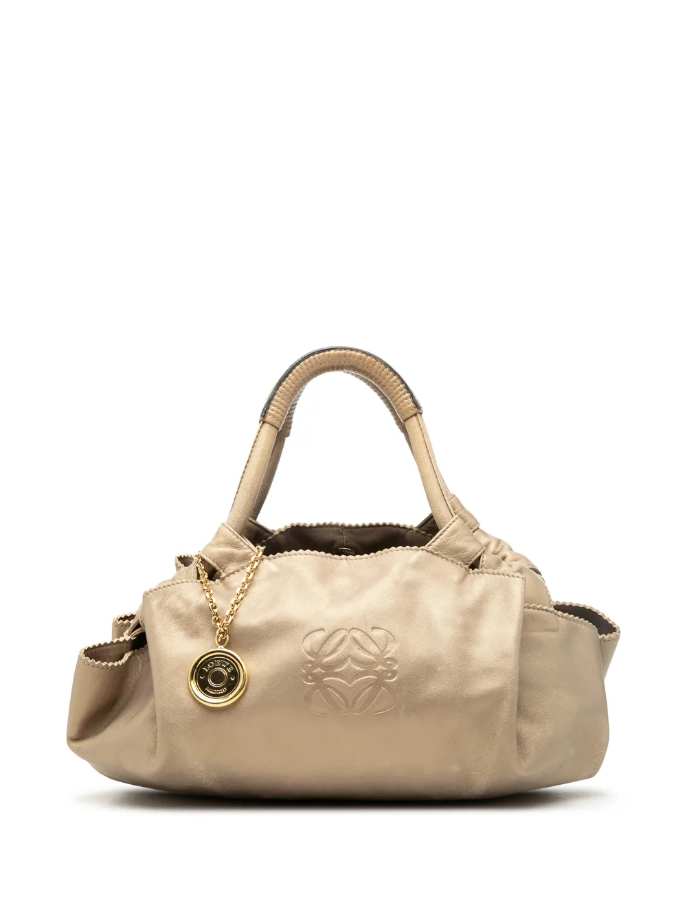 Loewe Pre-Owned 2010 Metallic Nappa Aire hobo bag - Gold