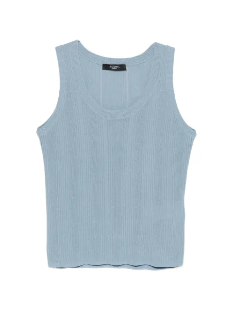 Weekend Max Mara Cose ribbed-knit tank top