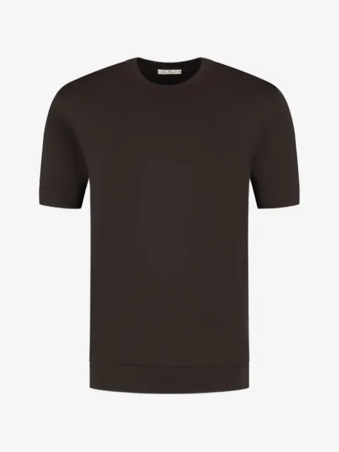 Stefan Brandt playera manga corta con cuello redondo