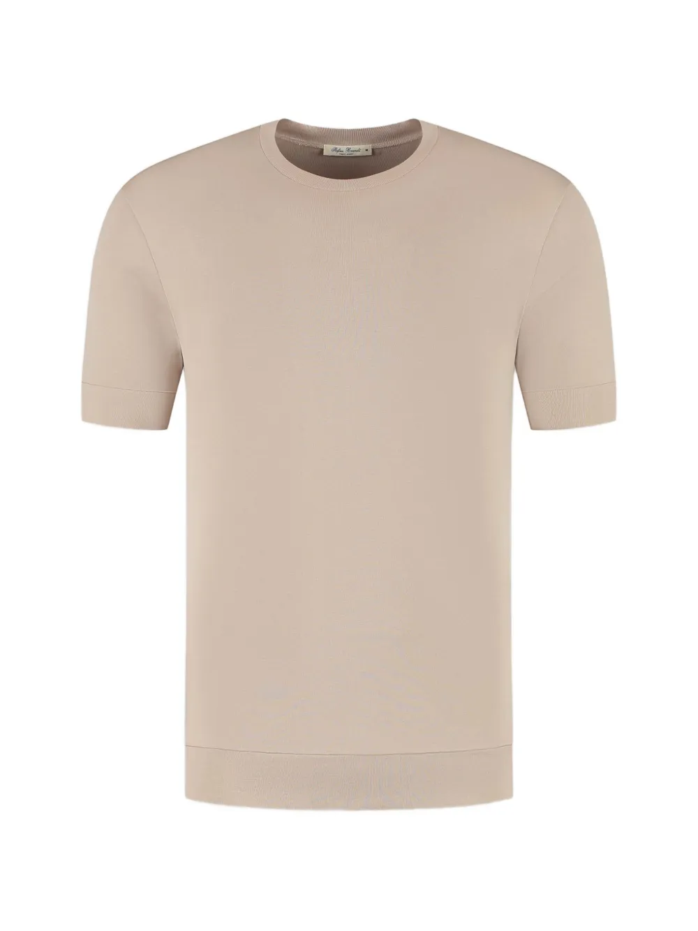 Stefan Brandt crew-neck short-sleeve T-shirt - Nude