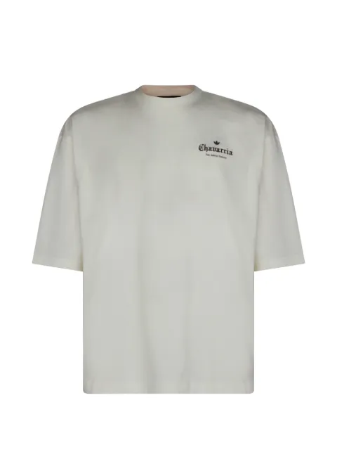 adidas x Willy Chavarria logo-print T-shirt