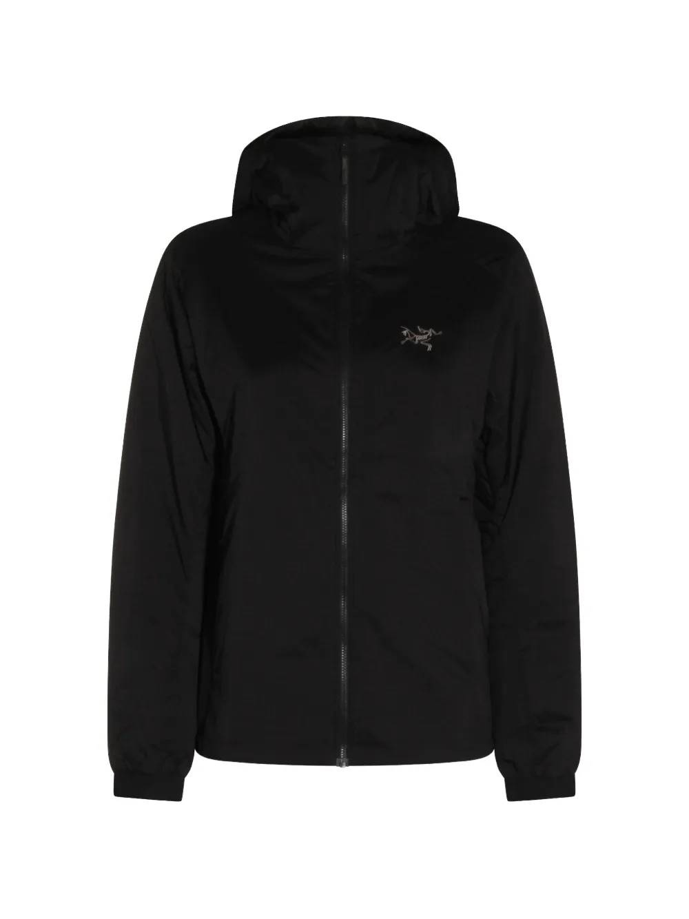 Arc'teryx logo-embroidered hooded jacket - Schwarz