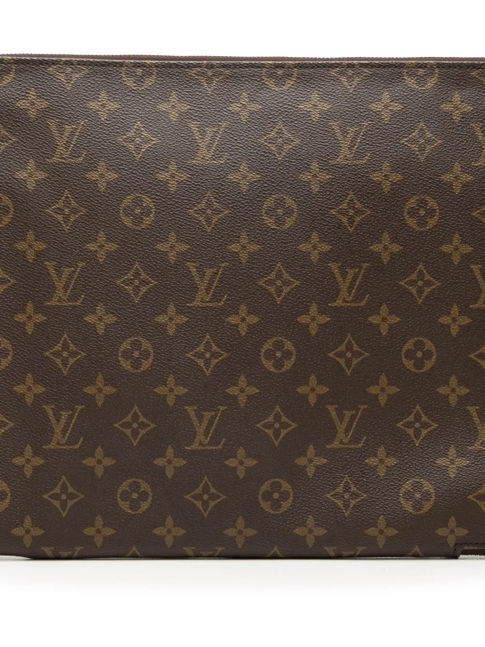 Louis Vuitton Pre-Owned 1990 Monogram Poche Documents Portfolio business bag - Marrone