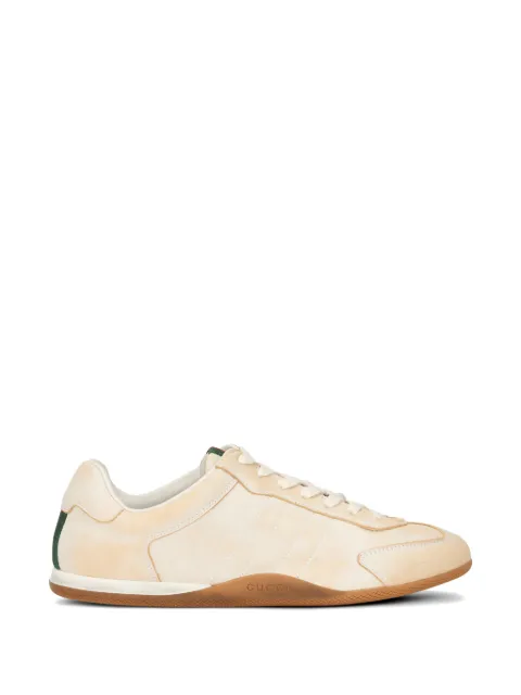 Gucci Shift lace-up leather sneakers