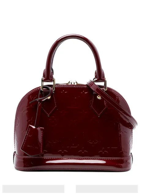Louis Vuitton Pre-Owned 2014 Monogram Vernis Alma BB satchel