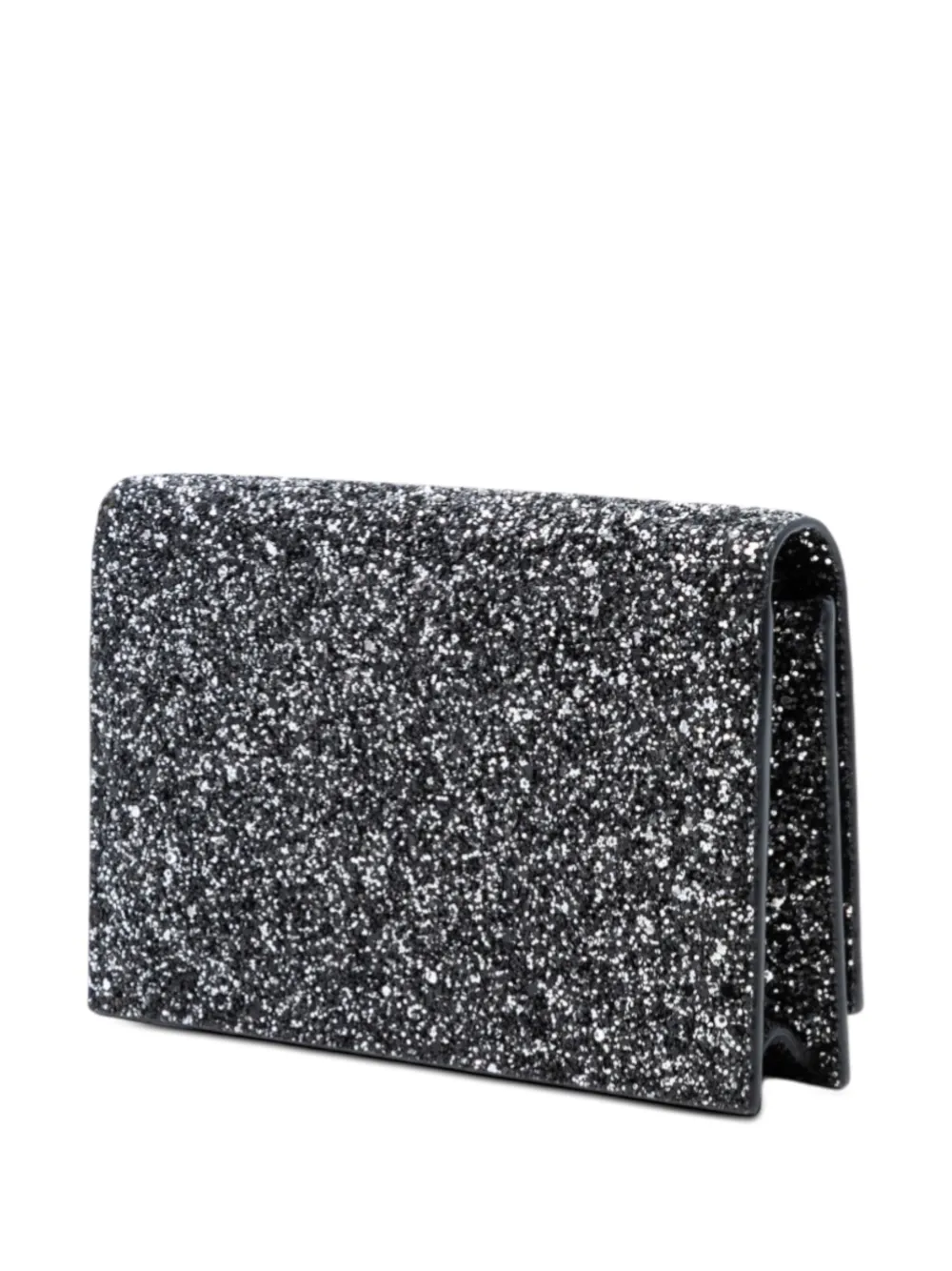  Saint Laurent Pre-owned Borsa A Tracolla Kate Con Glitter Metallizzati, Nappa E Monogramma 2018 - Nero 