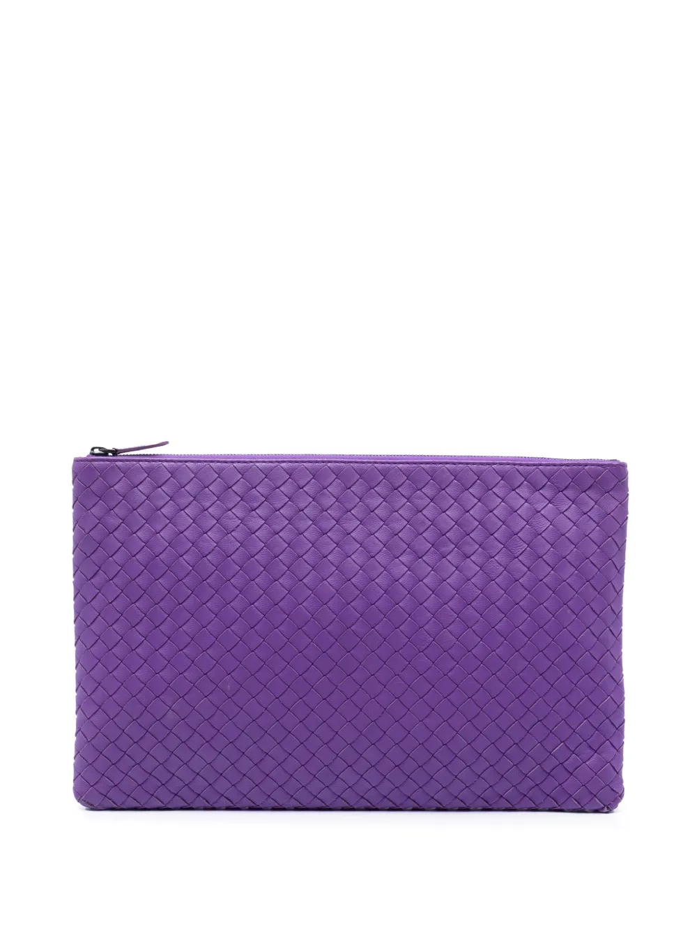 Bottega Veneta Pre-Owned 2012-2026 Nappa Intrecciato clutch bag - Viola