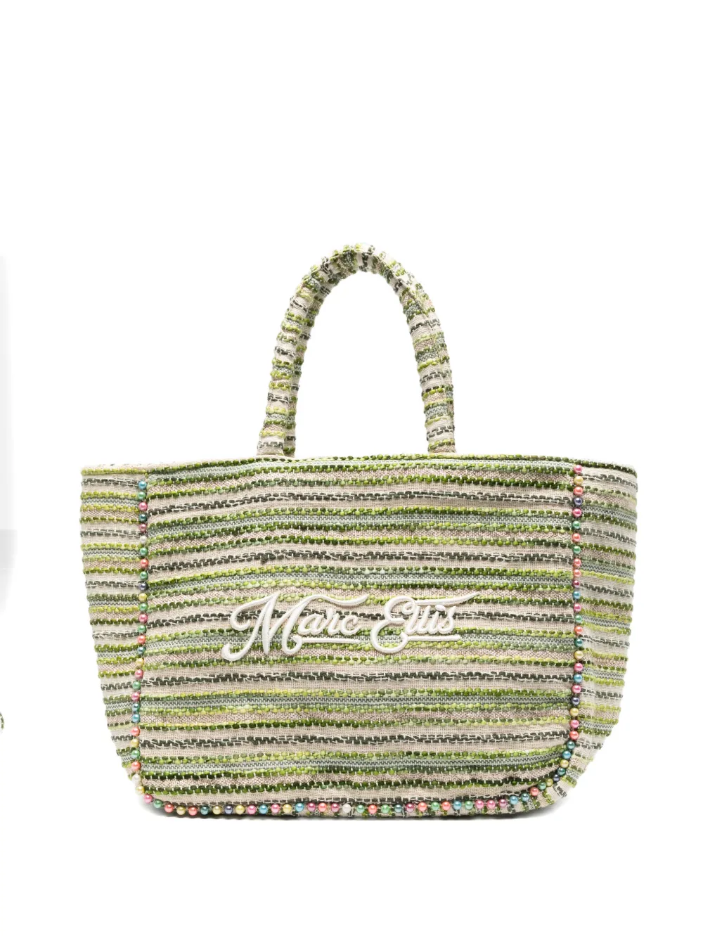 Marc Ellis large Buby striped tote bag