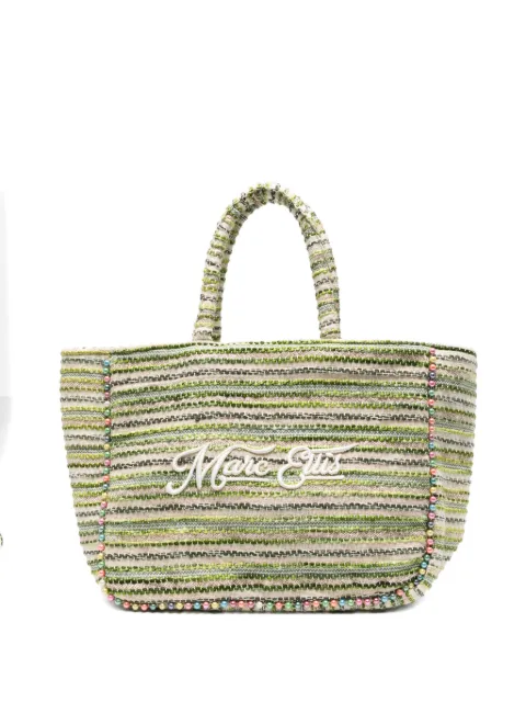 Marc Ellis large Buby striped tote bag