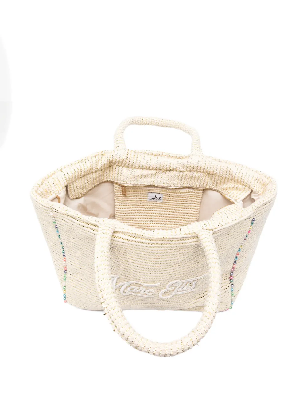 Marc Ellis Buby L Indy shopper met handgreep Beige
