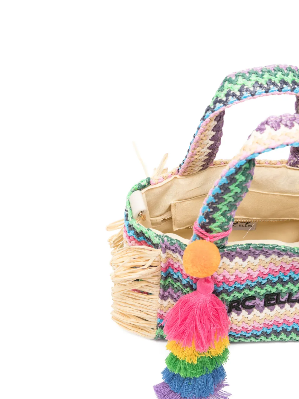 Marc Ellis Buby S.Claire shopper met handgreep Beige