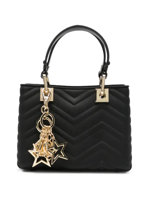 Marc Ellis Bolsa tote Krissy matelassê chevron com pingente de estrela