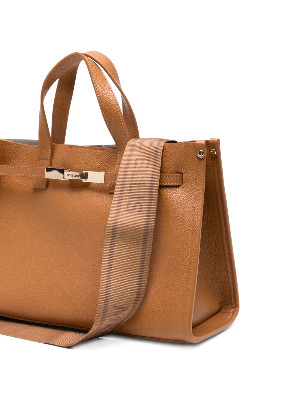 Marc Ellis Cassiope shopper met bewerkte textuur Bruin