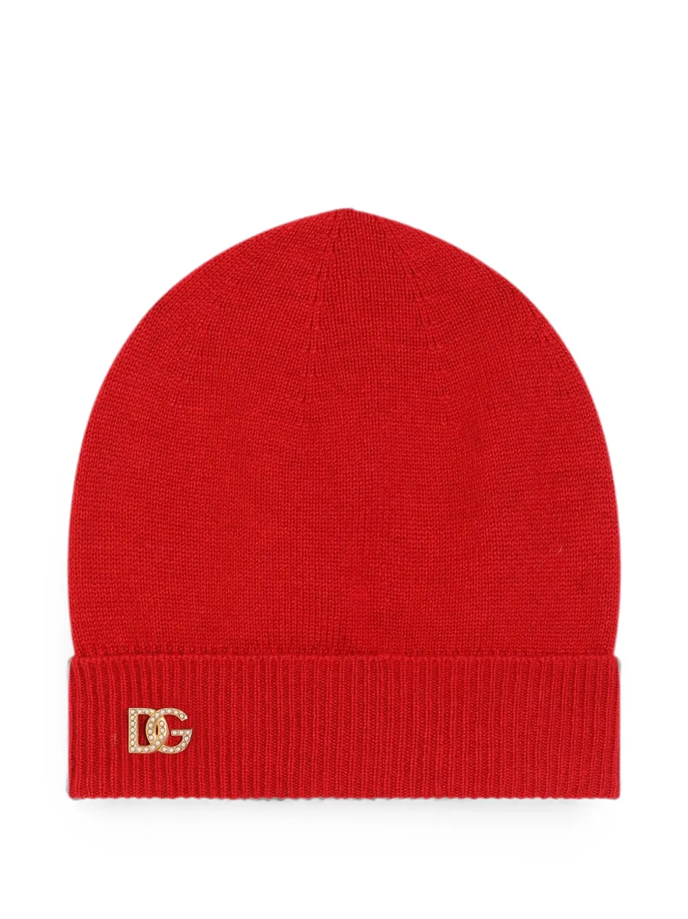 Dolce & Gabbana Cappello in maglia - Rosso