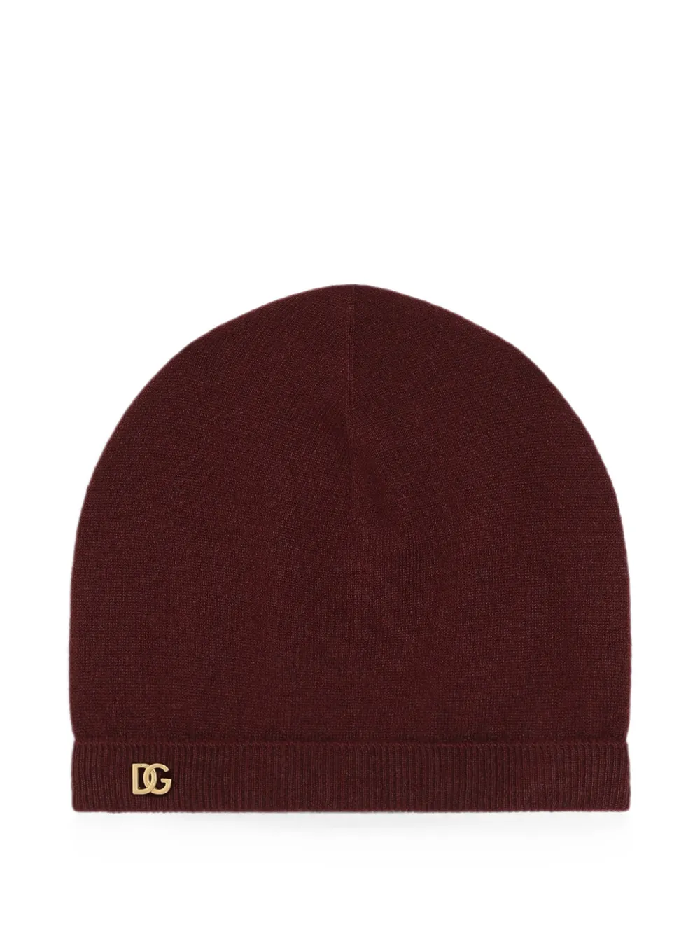 Dolce & Gabbana Knit Hat In Red
