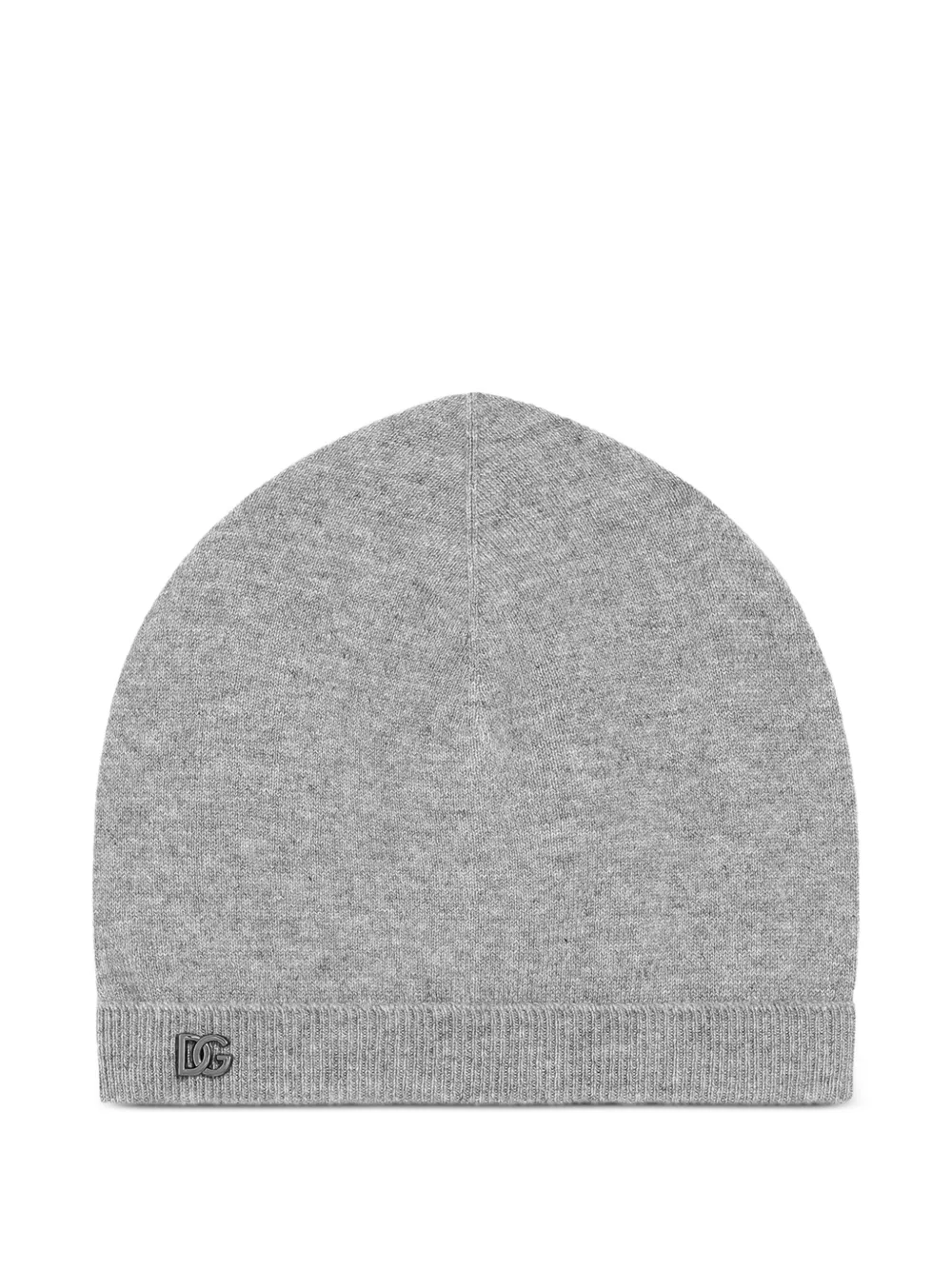 Dolce & Gabbana Knit Hat In Grey