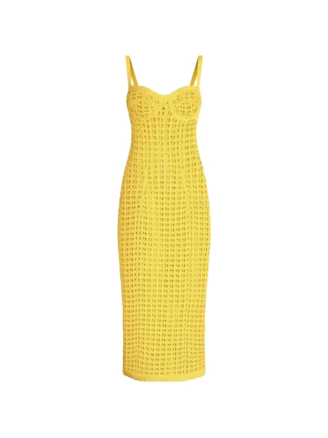 Dolce & Gabbana  crochet bustier dress