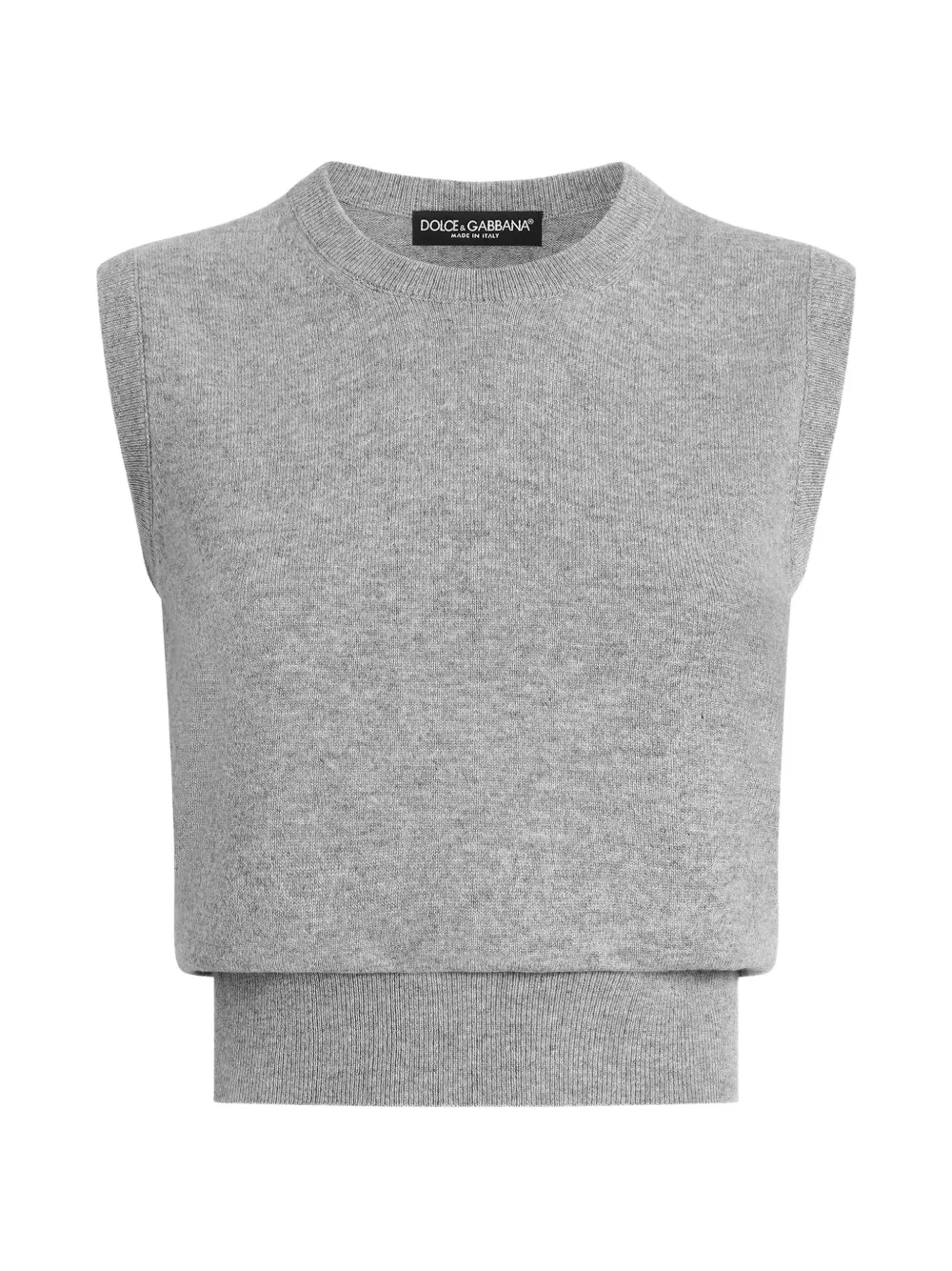 Dolce & Gabbana Cashmere Top In Multi