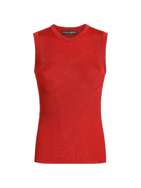 Dolce & Gabbana Gestricktes Top