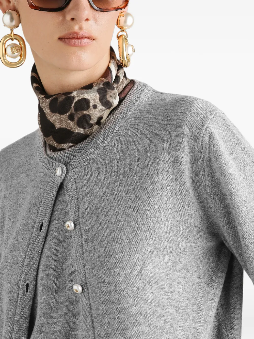 Dolce & Gabbana Kasjmier vest Grijs
