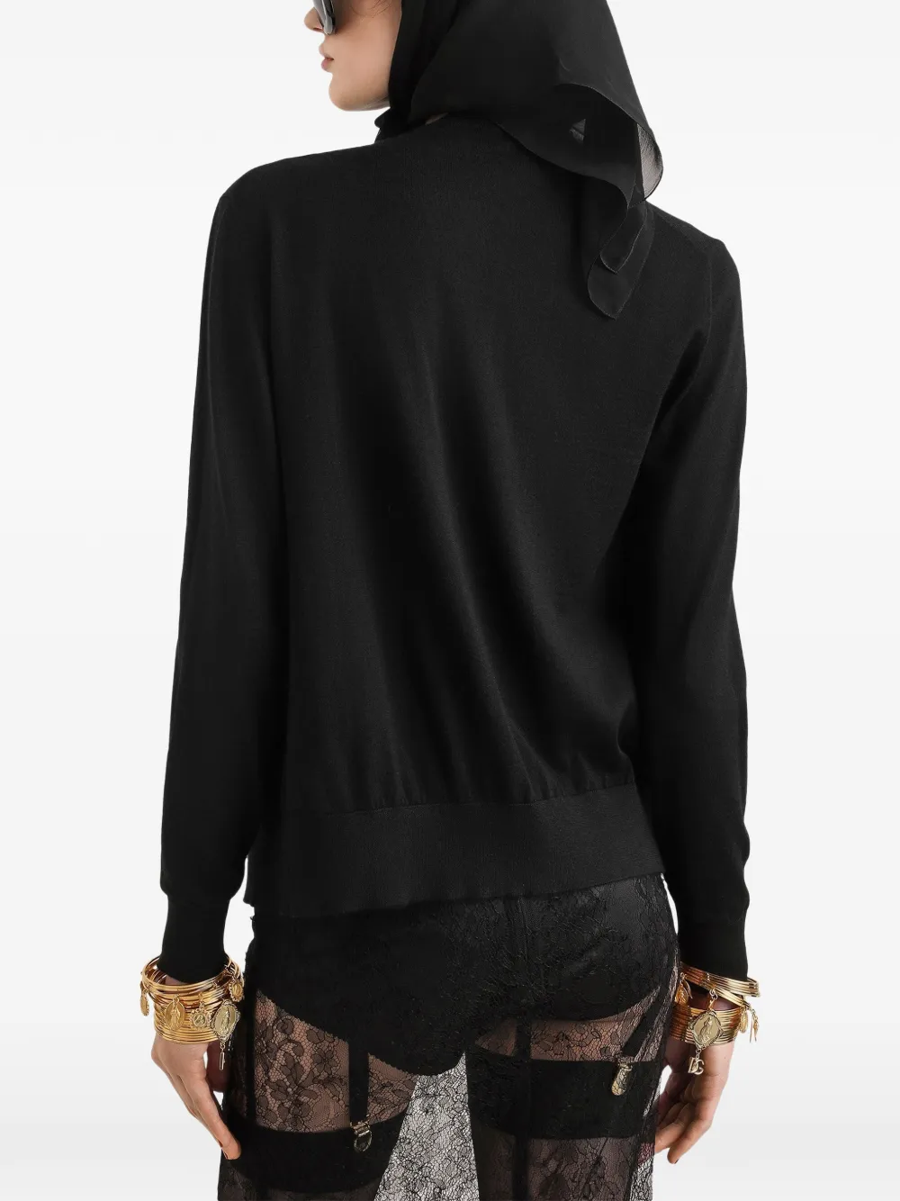 Dolce & Gabbana Kasjmier vest Zwart