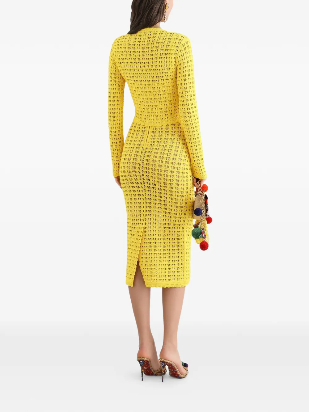 Dolce & Gabbana Gehaakt vest Geel