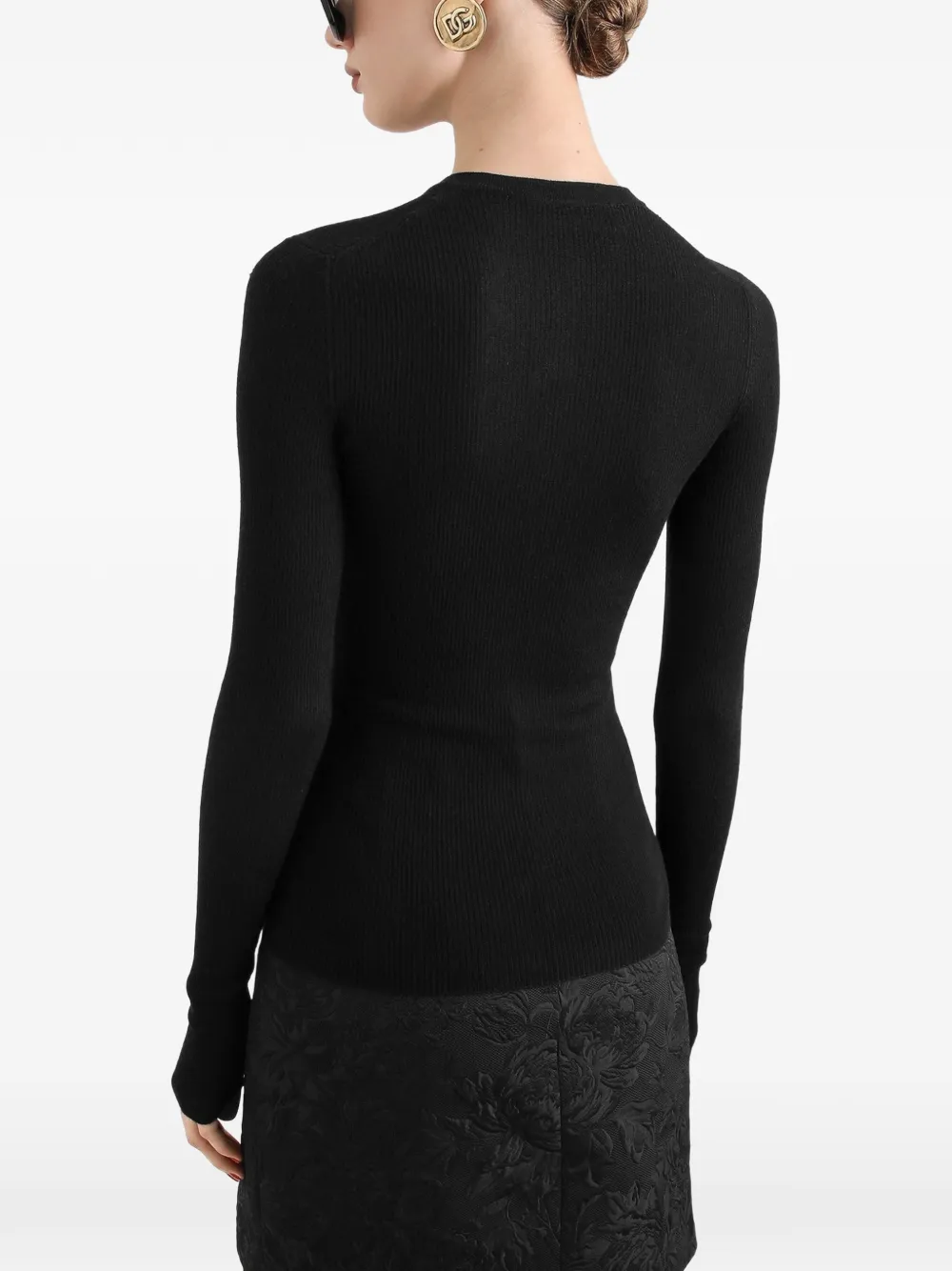 Dolce & Gabbana Kasjmier vest Zwart