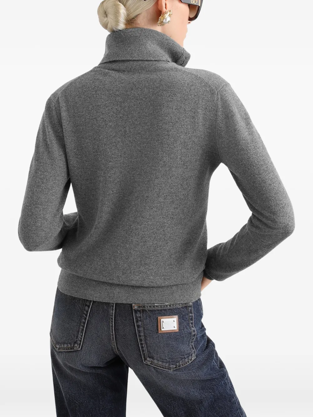 Dolce & Gabbana cashmere cardigan Grijs